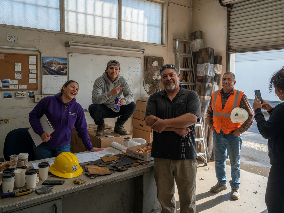 The Prime Sac Roofs team at work in sacramento