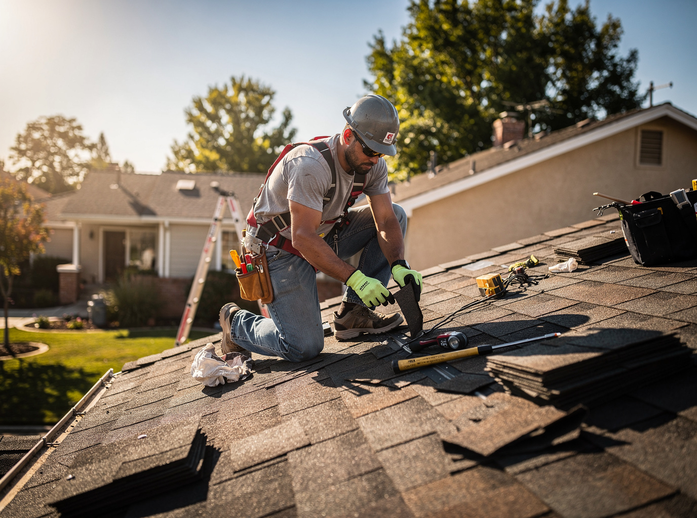 roofing in Land Park