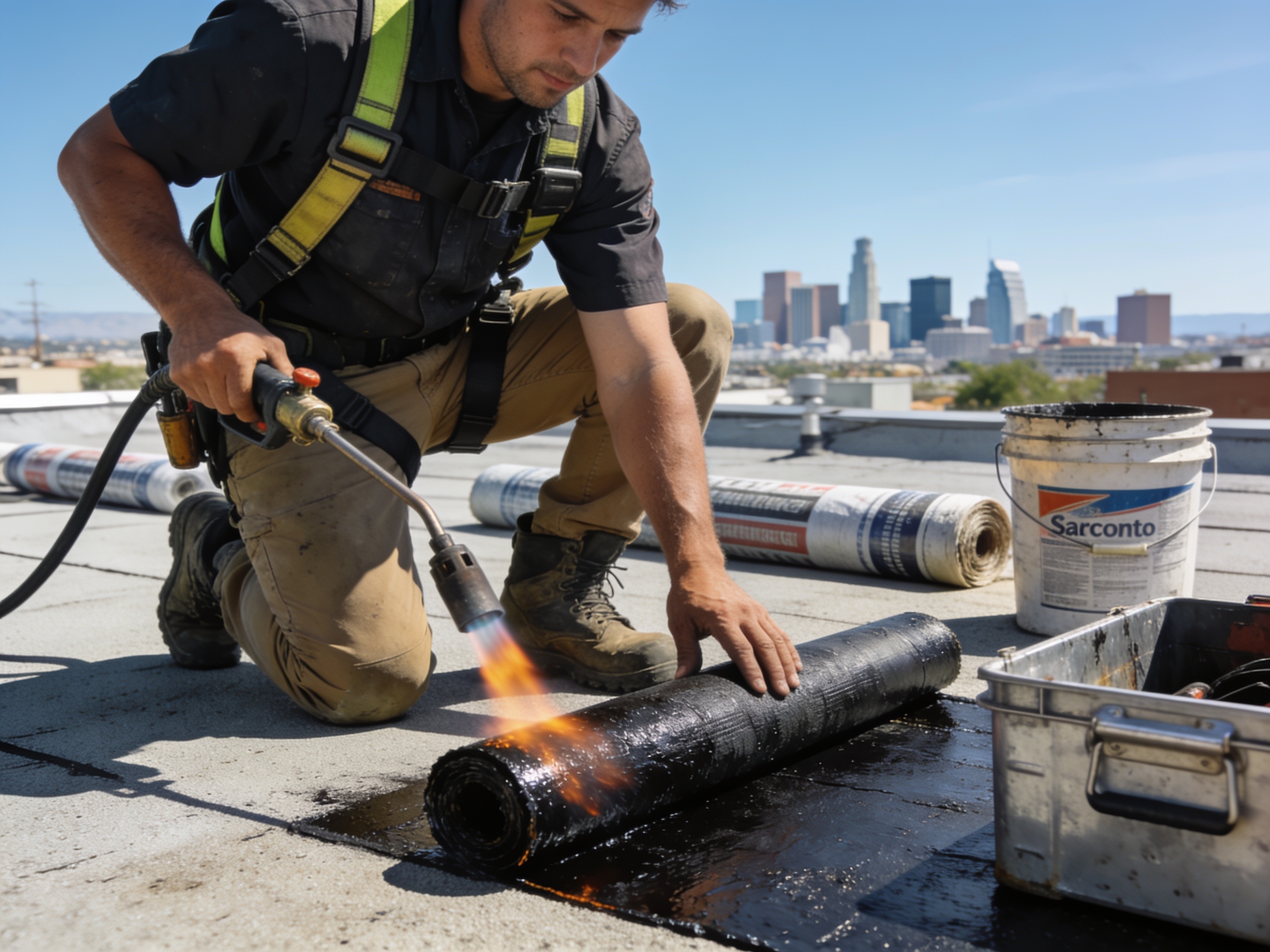 Flat Roof Installation in Sacramento, CA
