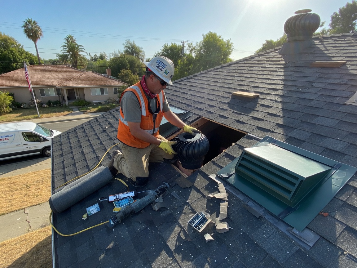 Roof Ventilation Installation in Sacramento, CA