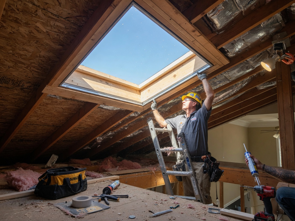 Skylight Installation in Sacramento, CA
