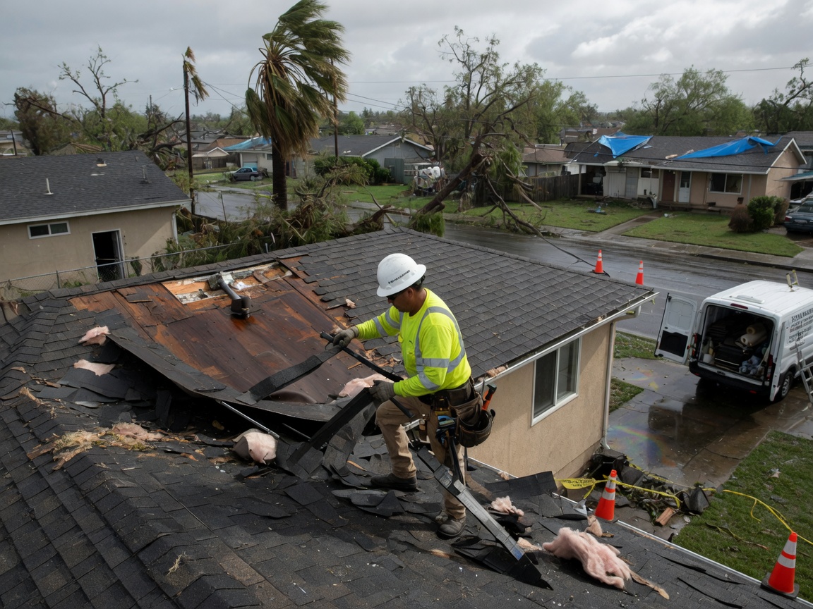 Storm Damage Repair in Sacramento, CA