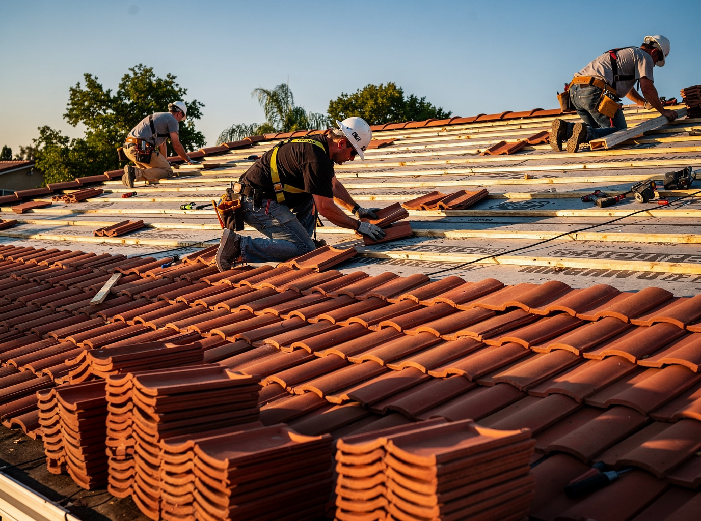 Tile Roof Installation in Sacramento, CA